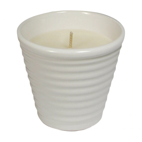 Bicchiere marine in ceramica con citronella