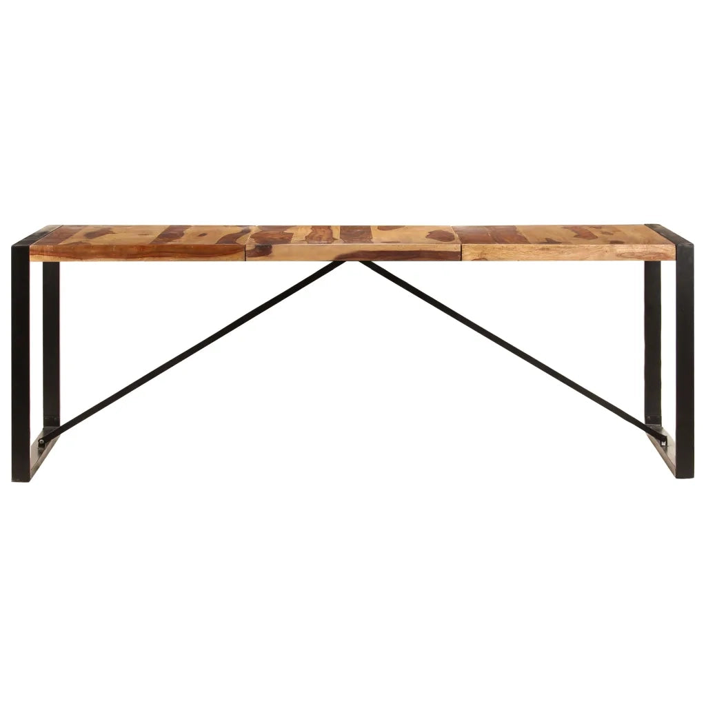 Tavolo da Pranzo 220x100x75 cm Legno Massello di Sheesham