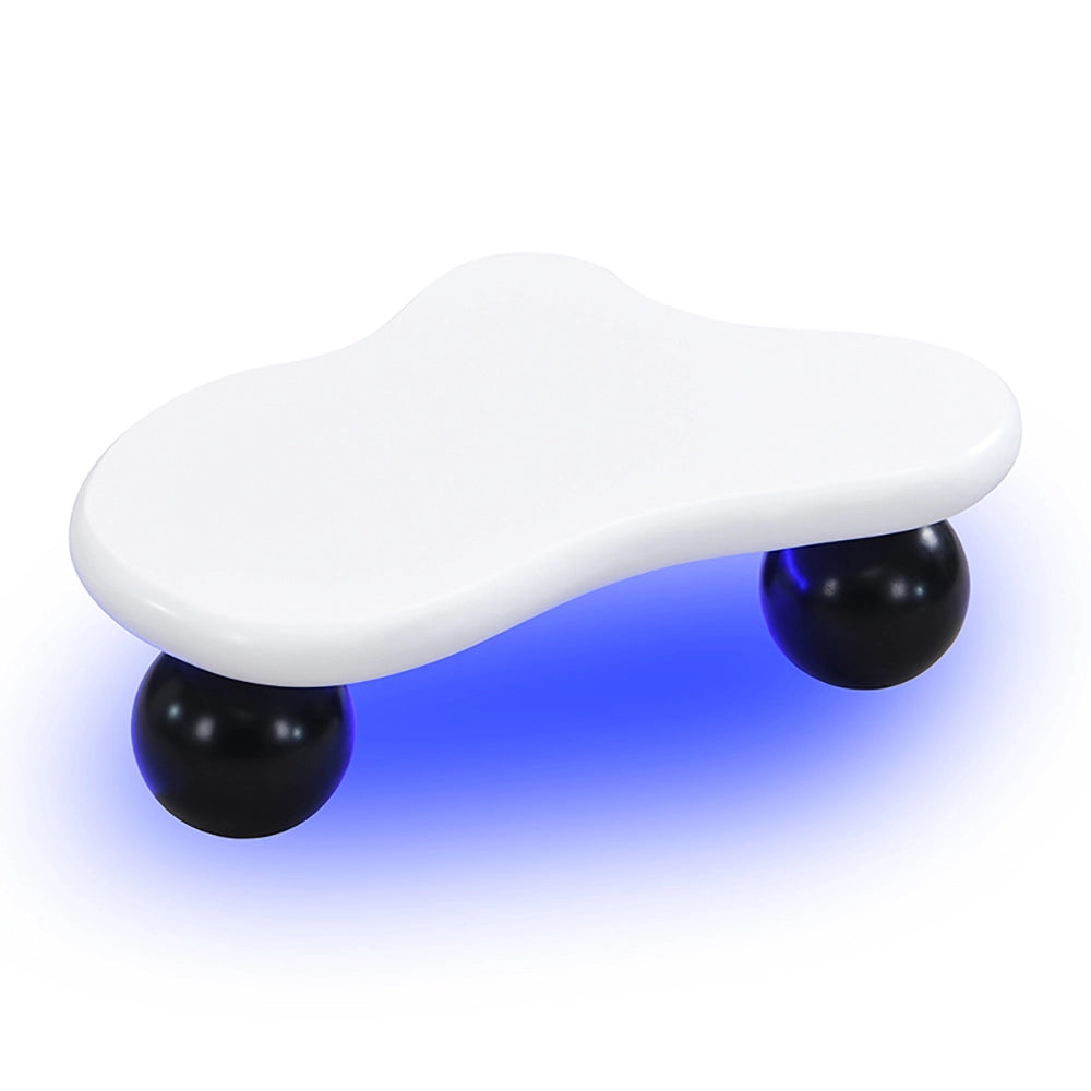 Tavolino-Xylo-Cloud LED 16 colori design nuage piedi tondi
