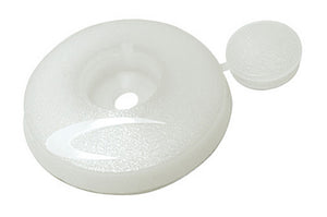 rondellone nylon per espansore lastra di policarbonato ã˜ 40mm gambo 10mm cod:ferx.56209