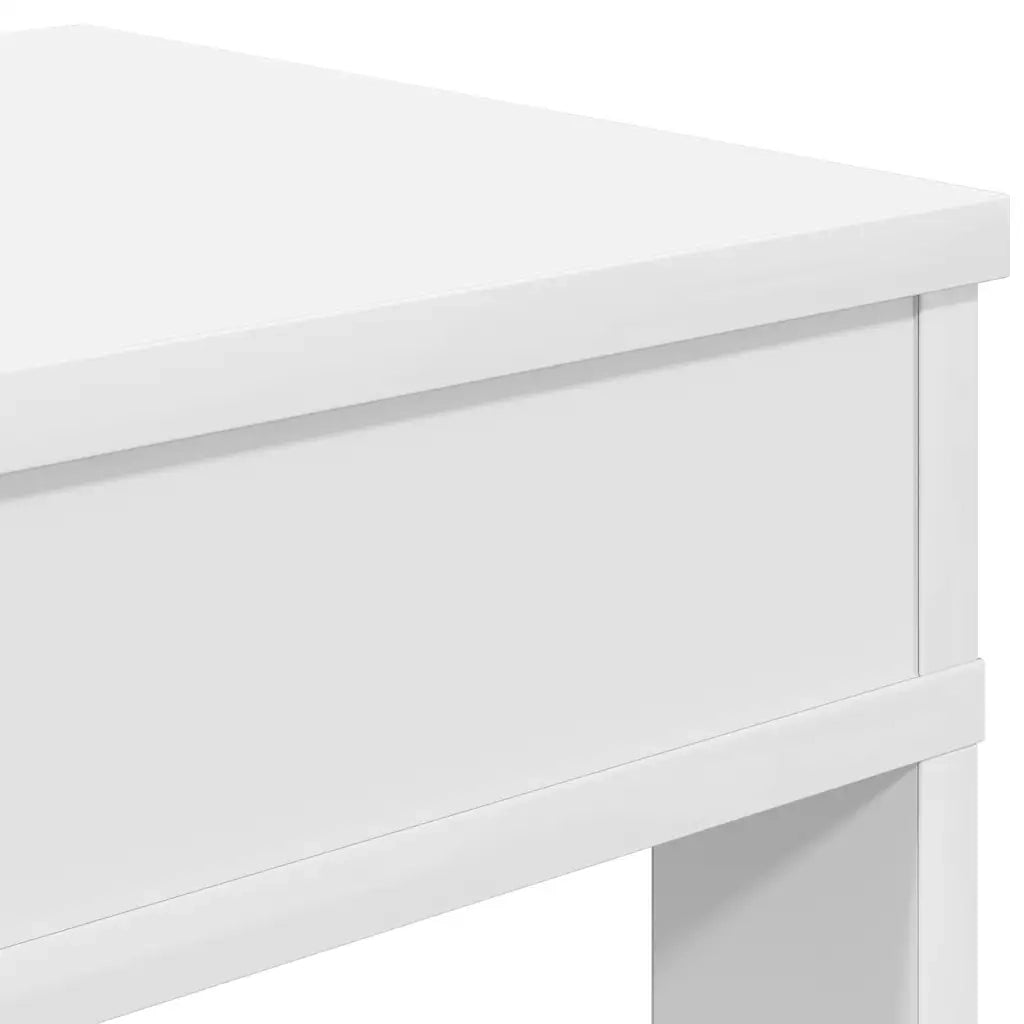 Scarpiera Bianca 60x30x98 cm in Legno Multistrato
