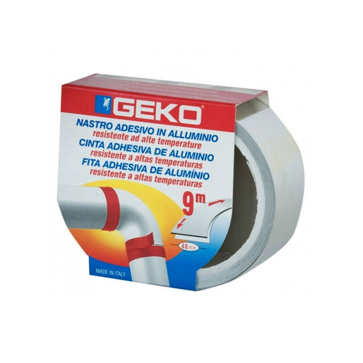 Nastro adesivo isolante 40 mm x 9 mt argento