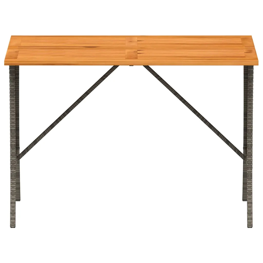 Set Divani da Giardino 3 pz | Set Salotto da Giardino con Cuscini Grigio in Polyrattan