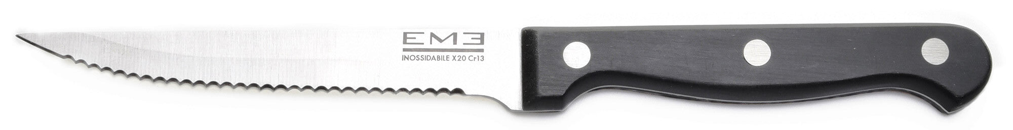 Set Coltelli per Bistecca 6 Pezzi in Acciaio Eme Rodeo