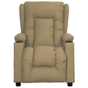 Poltrona Massaggiante Cappuccino in Similpelle 339077