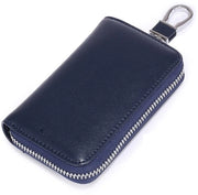 Borsa per le chiavi - Peso reale - Portatile - 6 posizioni per le chiavi - 2 carte di credito - Hanger per le chiavi rimovibile - Portamonedas mini