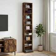 Mobile per CD Rovere Fumo 33 x 23,5 x 175 cm 8012650