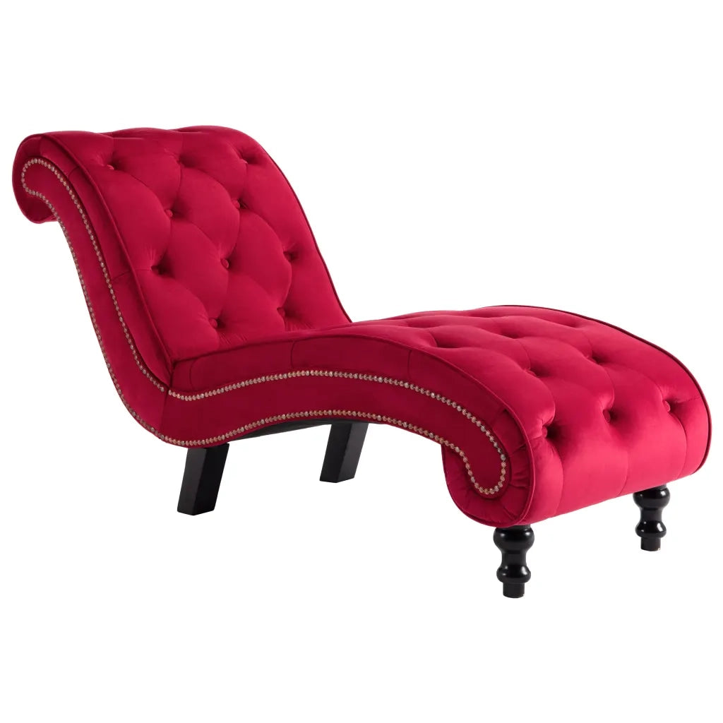 Sdraio Rossa in Velluto CFW7336654