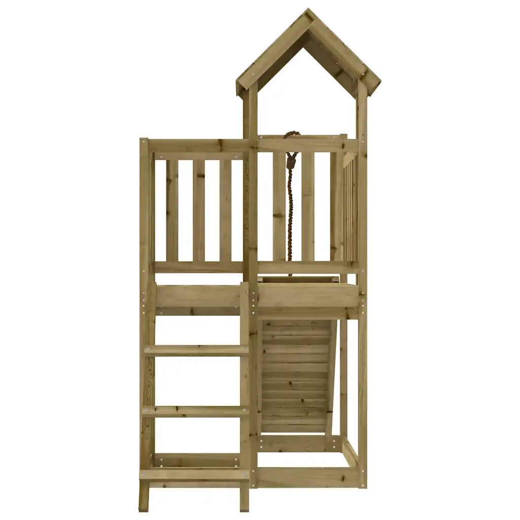 Casetta con Arrampicata in Legno di Pino Impregnato 3155833