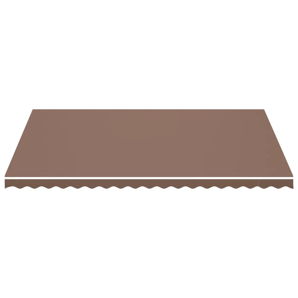 Tessuto di Ricambio per Tenda da Sole Marrone 5x3,5 m cod mxl 54768