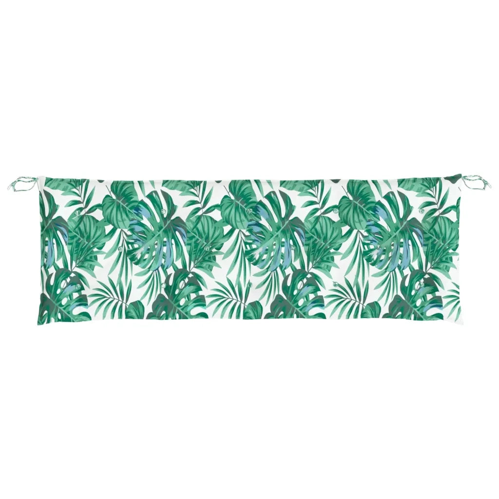 Cuscino per Panca a Foglie 150x50x7 cm in Tessuto Oxford 378972