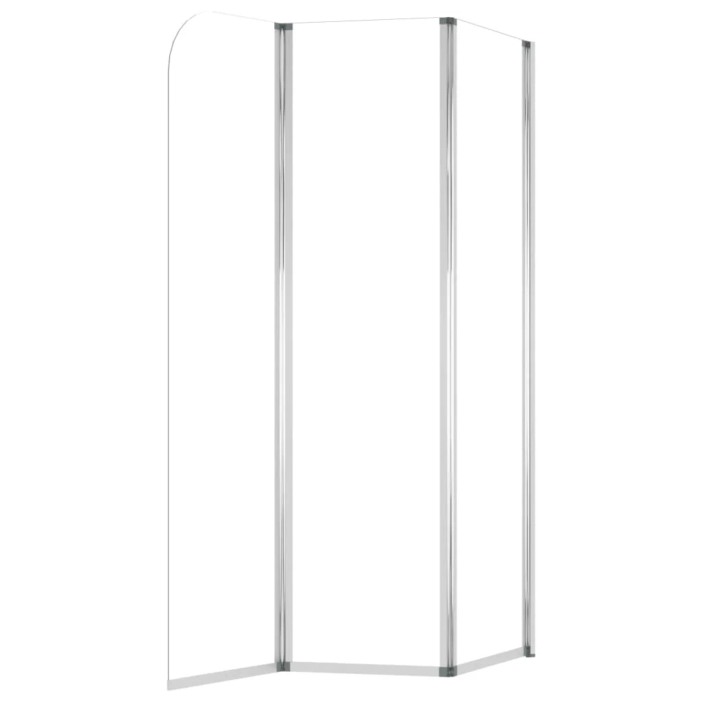 Set di 2 box doccia box doccia bagno arredamento casa accessori per montaggio a parete 104x130 cm vetro temperato trasparente 02_0003744