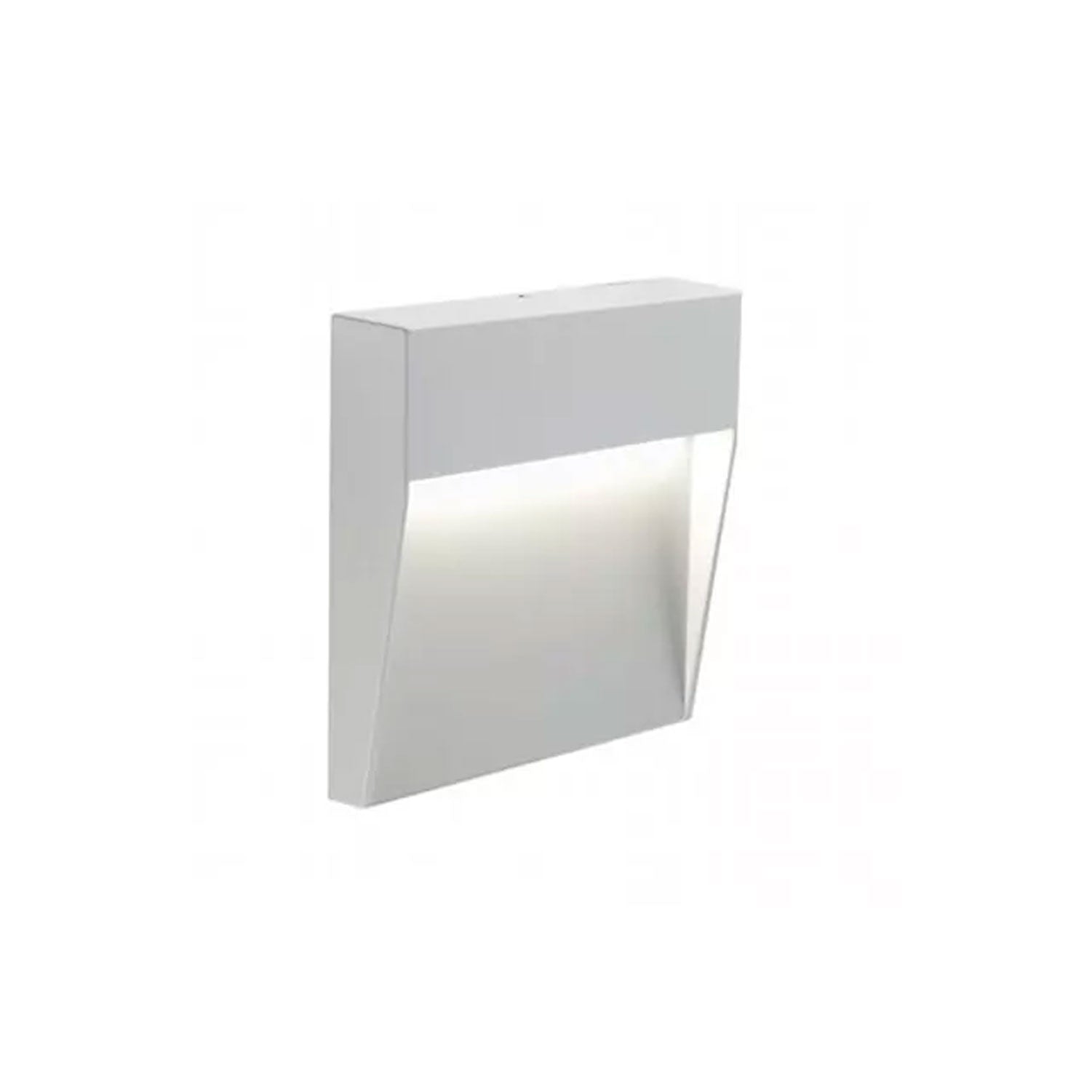 Applique / Segnapasso Geo Square bianco