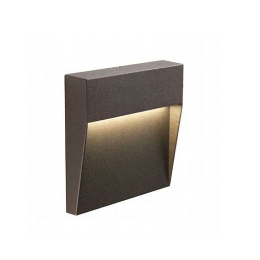 Applique / Segnapasso Geo Square marrone