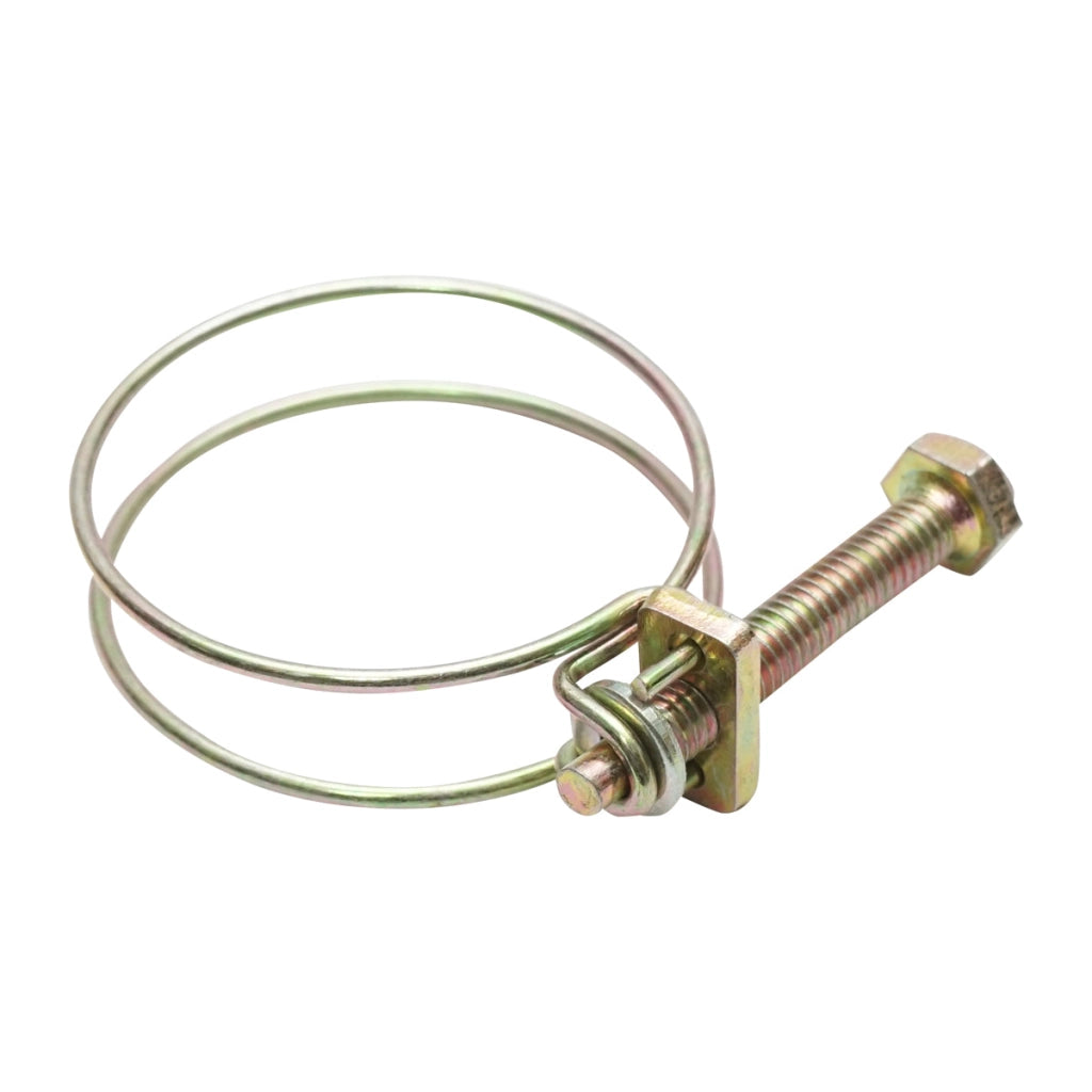 Fascetta stringicavo 37-42mm con vite M6x40mm per tubo flessibile Breckner Germany