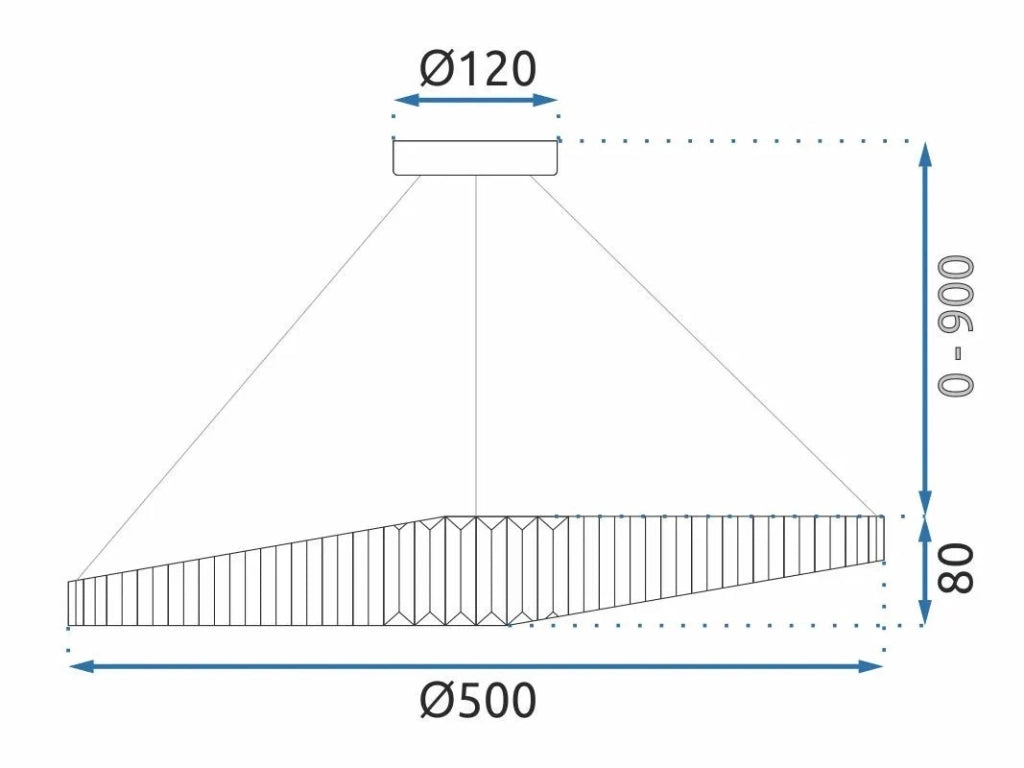 Lampada Led App1201-cp Cristal