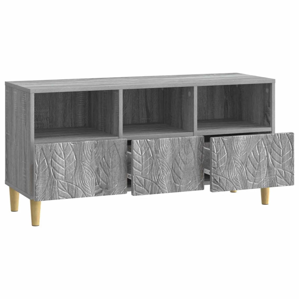 Mobile TV 102 x 34,5 x 50 cm Sonoma grigio Legno ingegnerizzato 895141