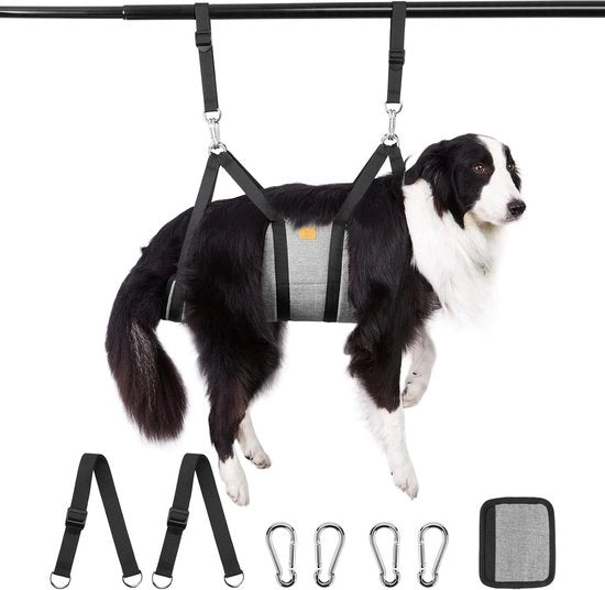 Hangmat per Animali da Cura con Ganci a Carabina - Taglio della pelliccia, taglio delle unghie e altro