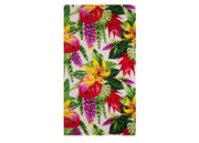 Telo Mare Grande 100x180 Spugna Spiaggia Piscina Maui Flower D15
