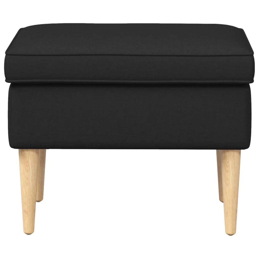 Poggiapiedi Nero 55 x 35 x 41 cm Poliestere