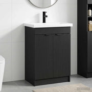 Set di mobili per il bagno Nero 78,5 x 37,5 x 81 cm 3404155