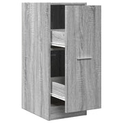 Mobile da farmacia con vani portaoggetti multifunzionali 30 x 41 x 77,5 cm in legno ingegnerizzato Sonoma grigio 02_0050606
