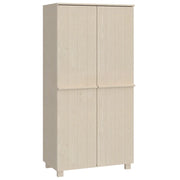 Armadio HAMAR ambra 89x50x180 cm in Legno Massello di Pino CFW9400887