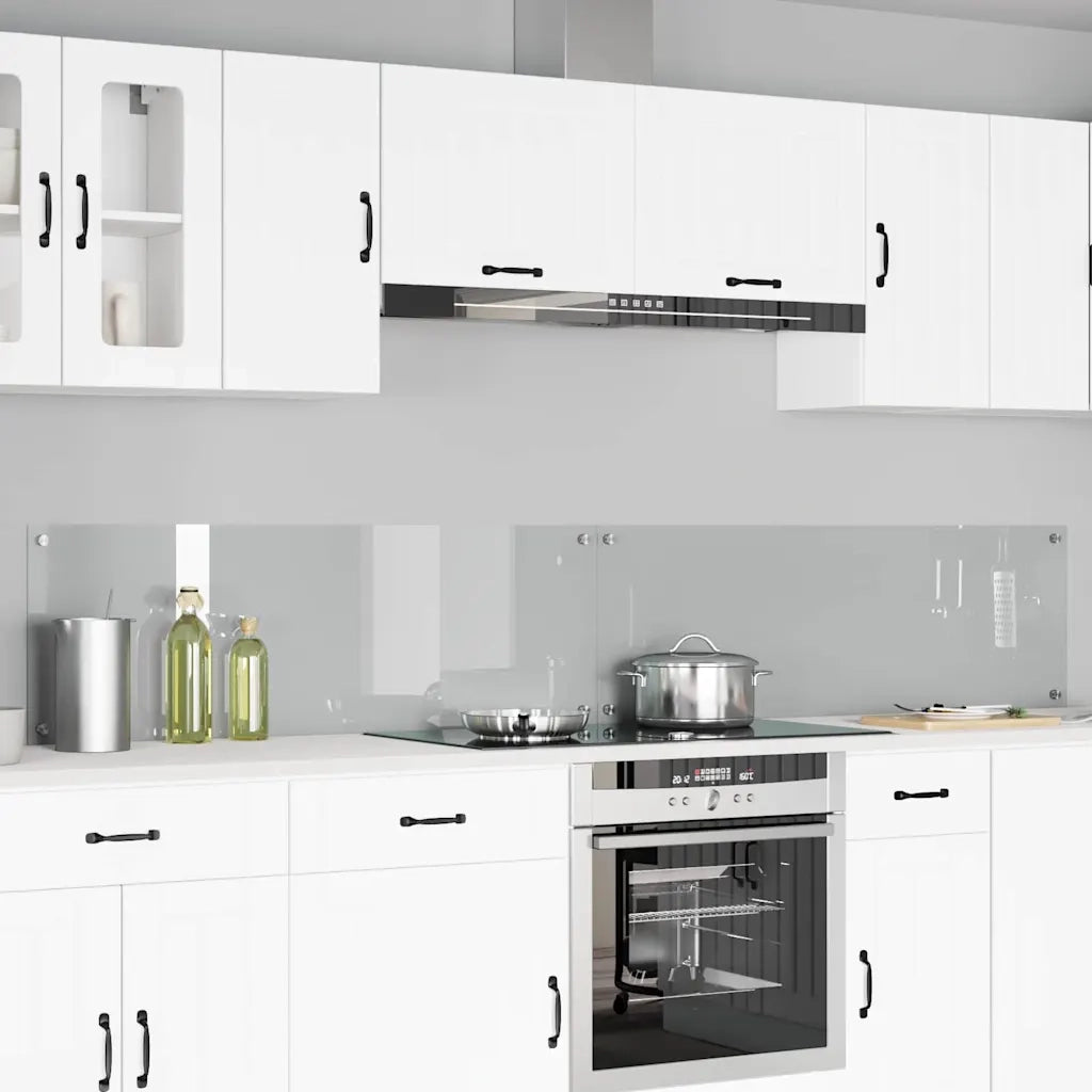 Schienale da cucina 2 pcs Trasparente 120 x 40 cm 3415491