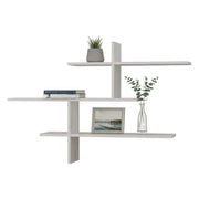 Maliksi, Mensola 4 Ripiani, 123x22x81h cm Bianco