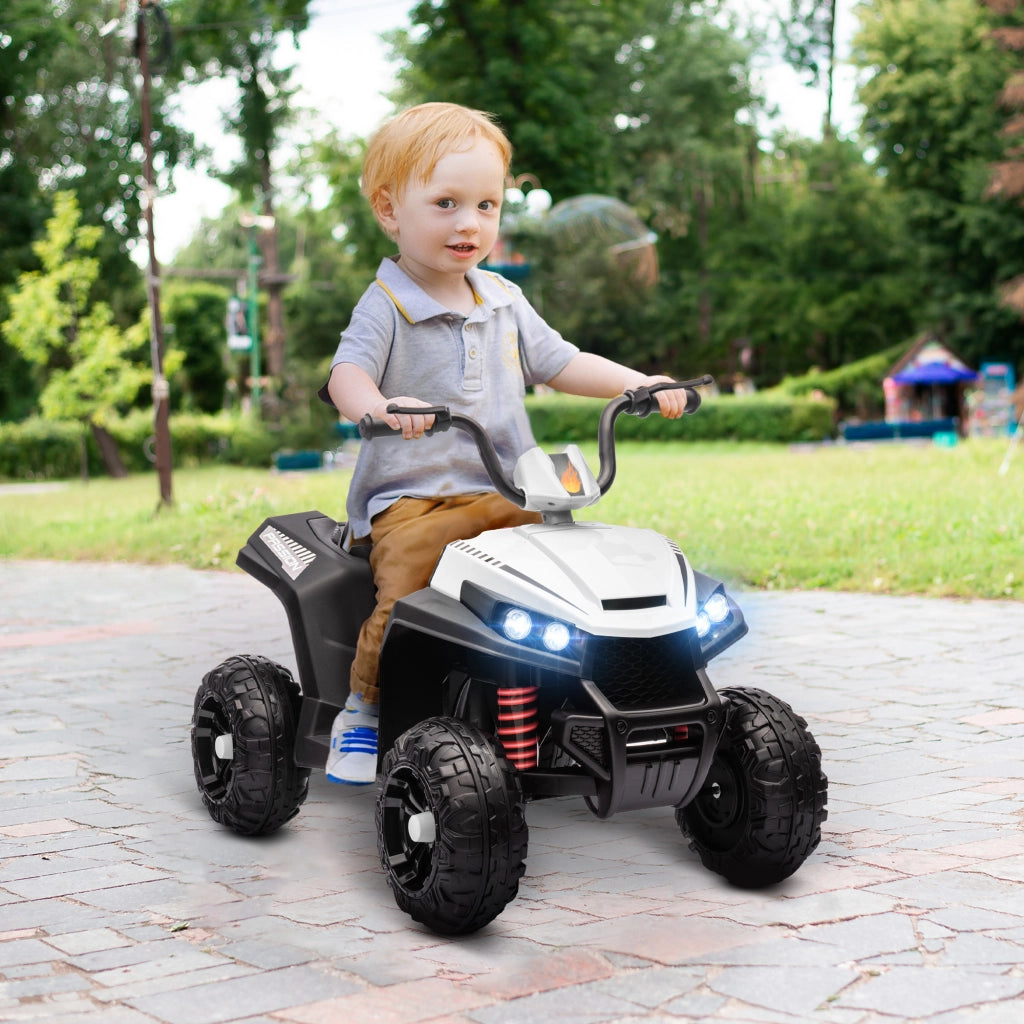 Giocattolo Quad per Bambini con Luci e Musica ¨C zephmum ¨C Bianco 50 Min