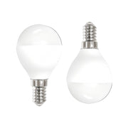 2 Pezzi Lampadina LED, E14 P45 G45 12W 1160LM Bianco Freddo 6500K D45X85mm
