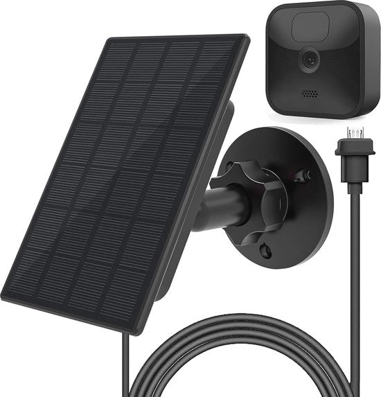 Pannello solare per esterno per telecamere - IP66 impermeabile 2W caricatore per telecamere a flash