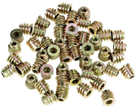 Assortimento di viti a 6 lobi M4 - Viti a 6 lobi in acciaio inox - Assortimento da 50 pezzi - Duraturo e resistente alla corrosione - Testa a flangia per alta resistenza al trascinamento - Viti a sezione cilindrica