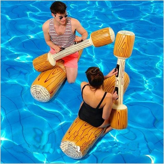 Set di Gioco per Bagni Inflabili - Rampa per Bambini da Nuotare - Set di Giochi per Piscine Inflabili - Rampa da Nuotare con Flotte Inflabili - Attività per Bambini e Adulti in Acqua - Giochi da Spiaggia e Piscina per Estate