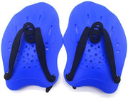 Attrezio per nuoto - Paddello leggero - Paddello manuale - Allenamento - Cintura regolabile - Materiale siliconizzato - Fori di scarico - Aiuto per nuoto