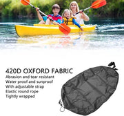 Copertura per Cockpit Acquaparante - 420D Oxford Materiale - Cinturone di Regolazione - Protezione Universale - Deposito all'Aperto - Resistente ai Colpi - Copertura per Kayak