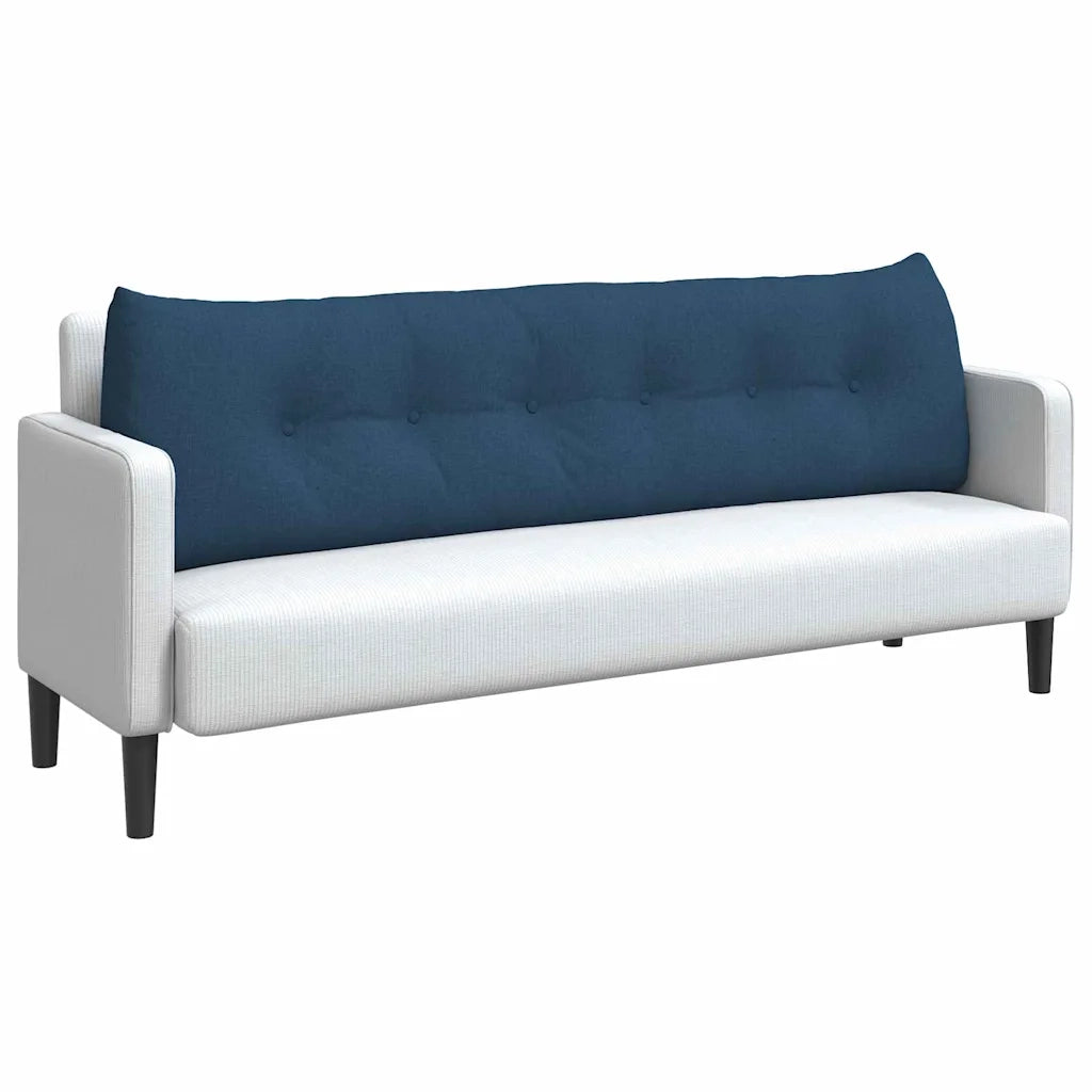 Cuscino per Schiena Blu 180 x 24 x 50 cm Tessuto 42014565