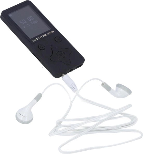 MP3 Player Portatile 64 GB - 18 Pollici Display - Video FM E-Book Fotovisore - HiFi Lossless MP4 Player - Nero