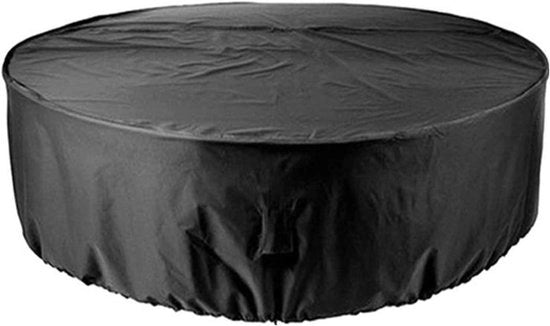 Set di coperture per patio, giardino e terrazza con protezione contro il vento - Grigio - 180 cm di diametro