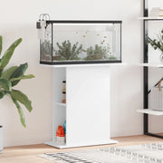 Supporto per acquario bianco 75x36x72,5 cm in legno ingegnerizzato 833647