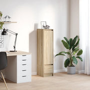 Credenza Rovere Sonoma 29,5x34x119,5 cm in Legno Multistrato 861654