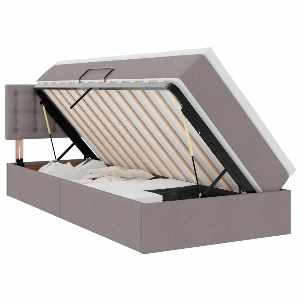 Letto con contenitore e materasso Talpa 100 x 200 cm