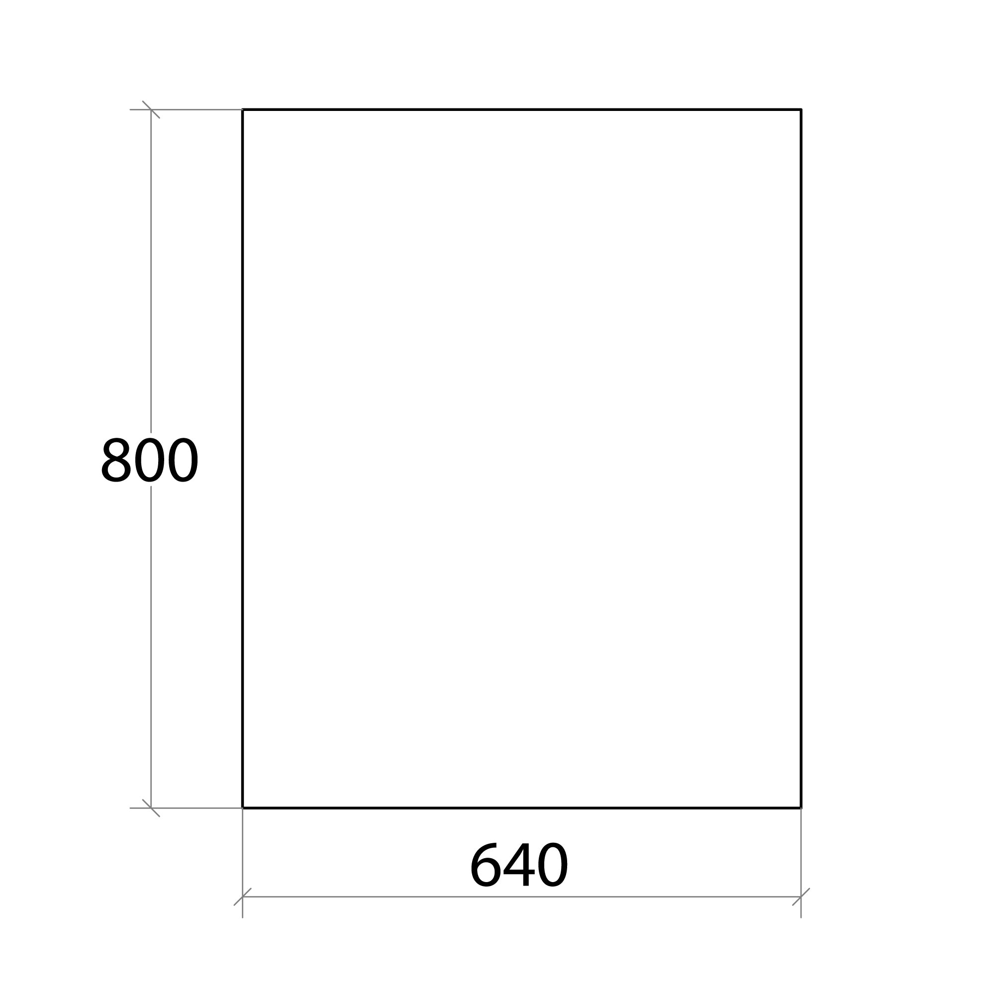 Lineabeta - Specchio molato reversibile Speci 80x64cm