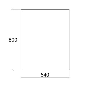 Lineabeta - Specchio molato reversibile Speci 80x64cm