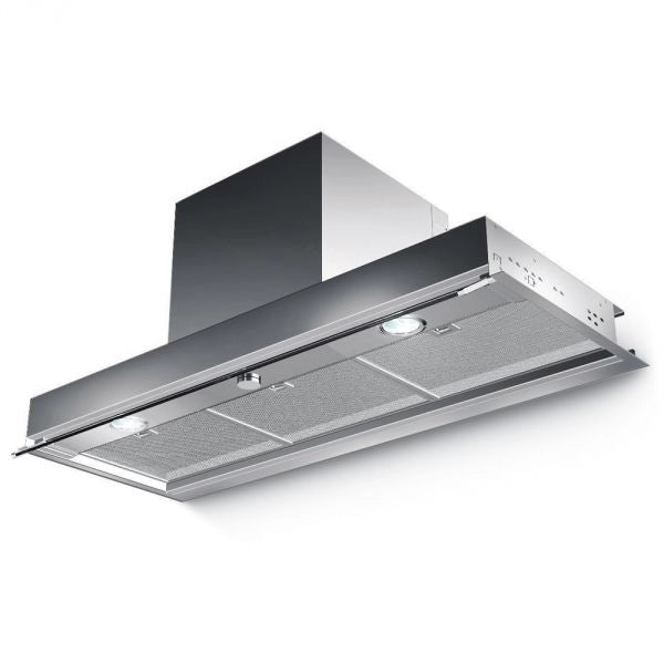 Cappa incasso per pensile in-nova smart 120 cm in acciaio inox 305.0554.567 faber