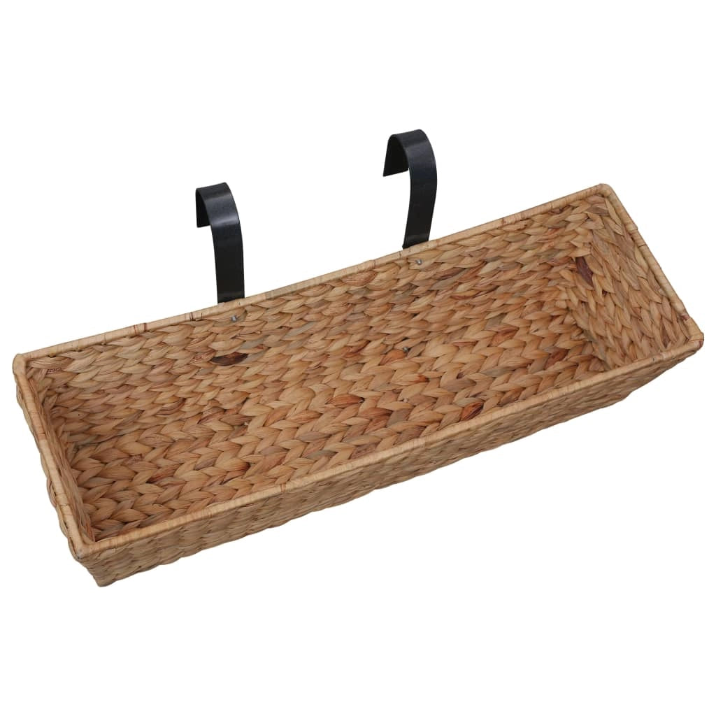 Set di 2 fioriere in giacinto d'acqua da 60 cm 02_0000880