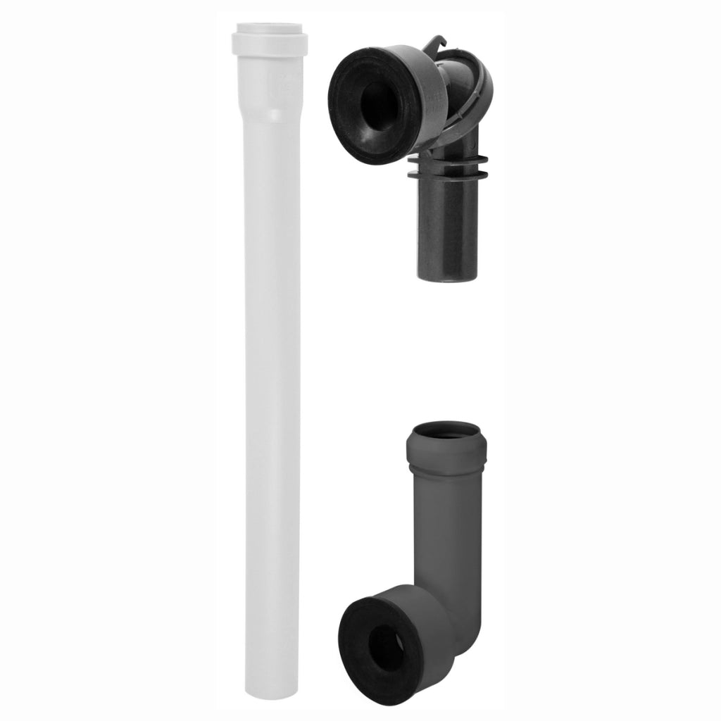 RACCORDO UNIVERSALE SUPER KANNA PER CASSETTA WC ALTA- Diam. 32- BONOM- pezzi 1