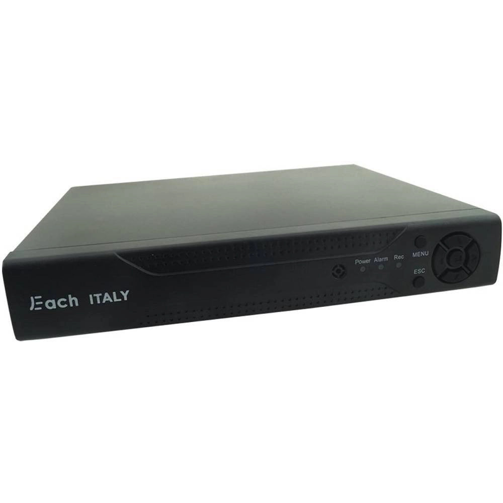 Trade Shop - Kit Dvr Videosorveglianza Hdmi 4 Telecamere Ir 4 Canali Bnc Completo 5504h-4-b -