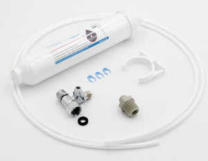 Rubinetto cucina con bocca flessibile e sistema di filtraggio acqua – 2 leve, acciaio spazzolato e design moderno