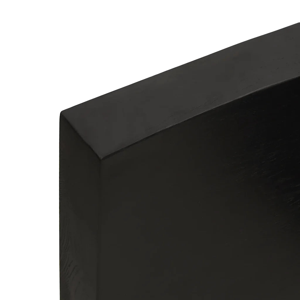 Piano Bagno Marrone Scuro 120x60x(2-6)cm Legno Trattato CFW8451950
